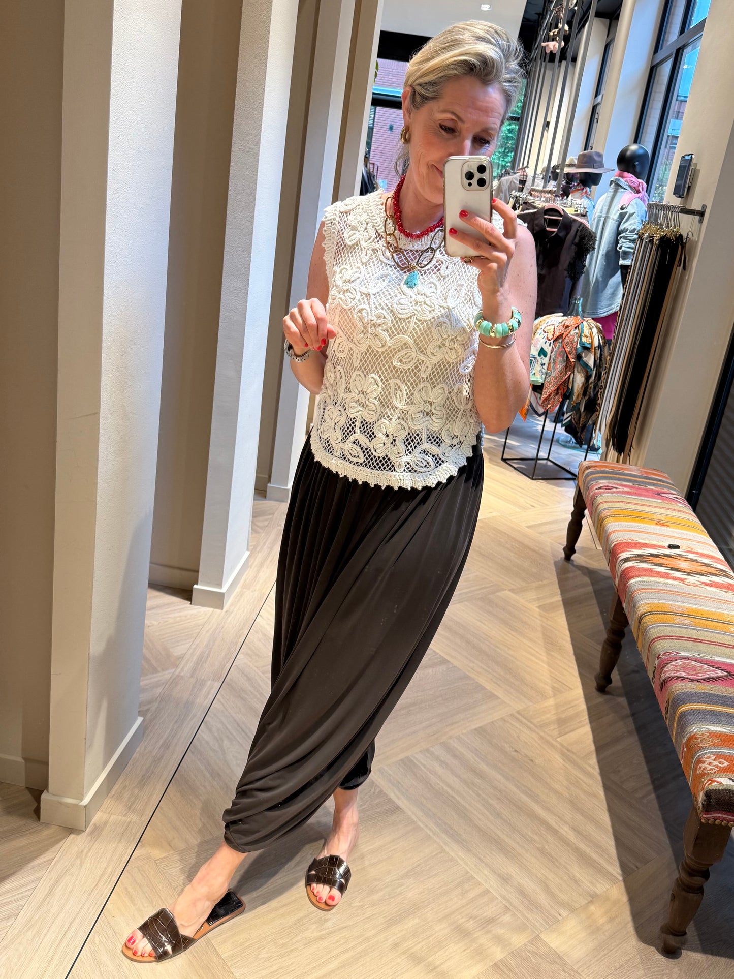 Harem Rok Mila Bruin - Peet kleding
