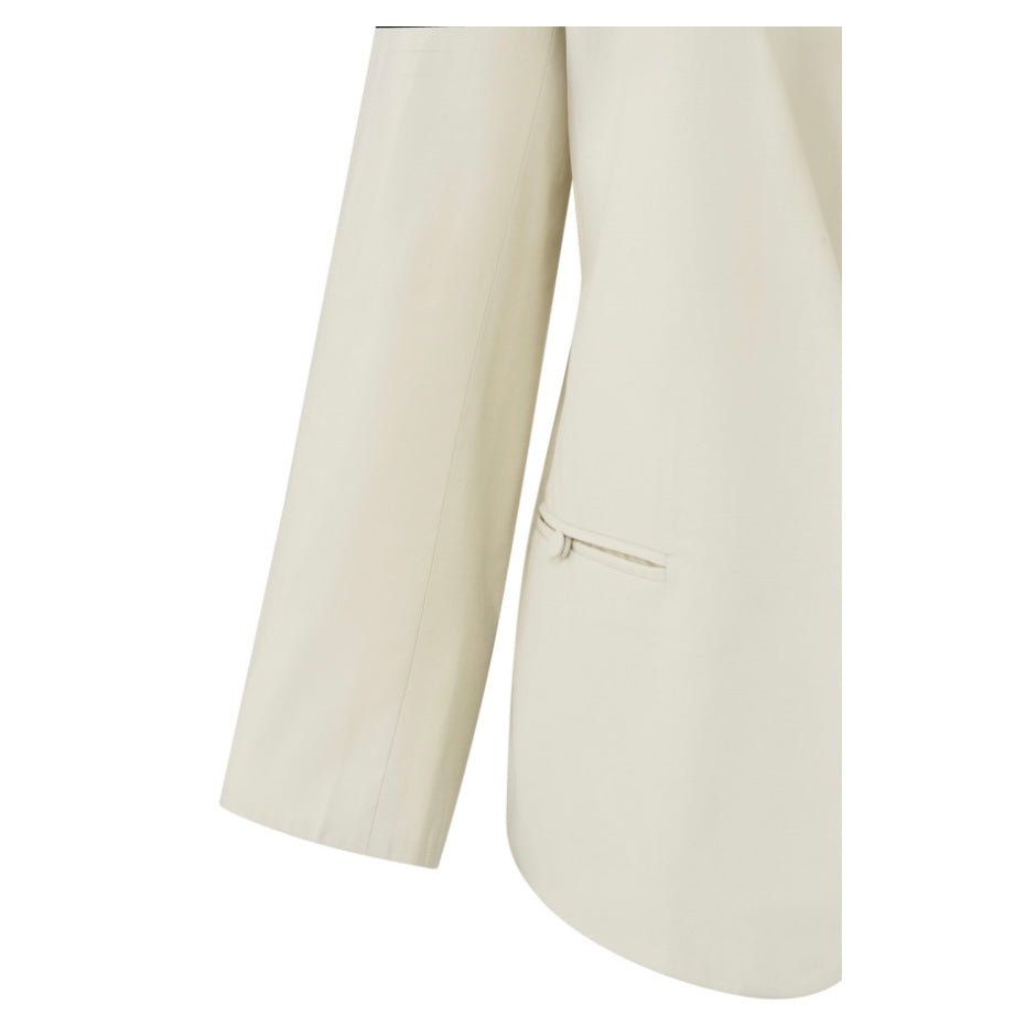 Yaya Blazer Pocket Detail Offwhite - Peet kleding