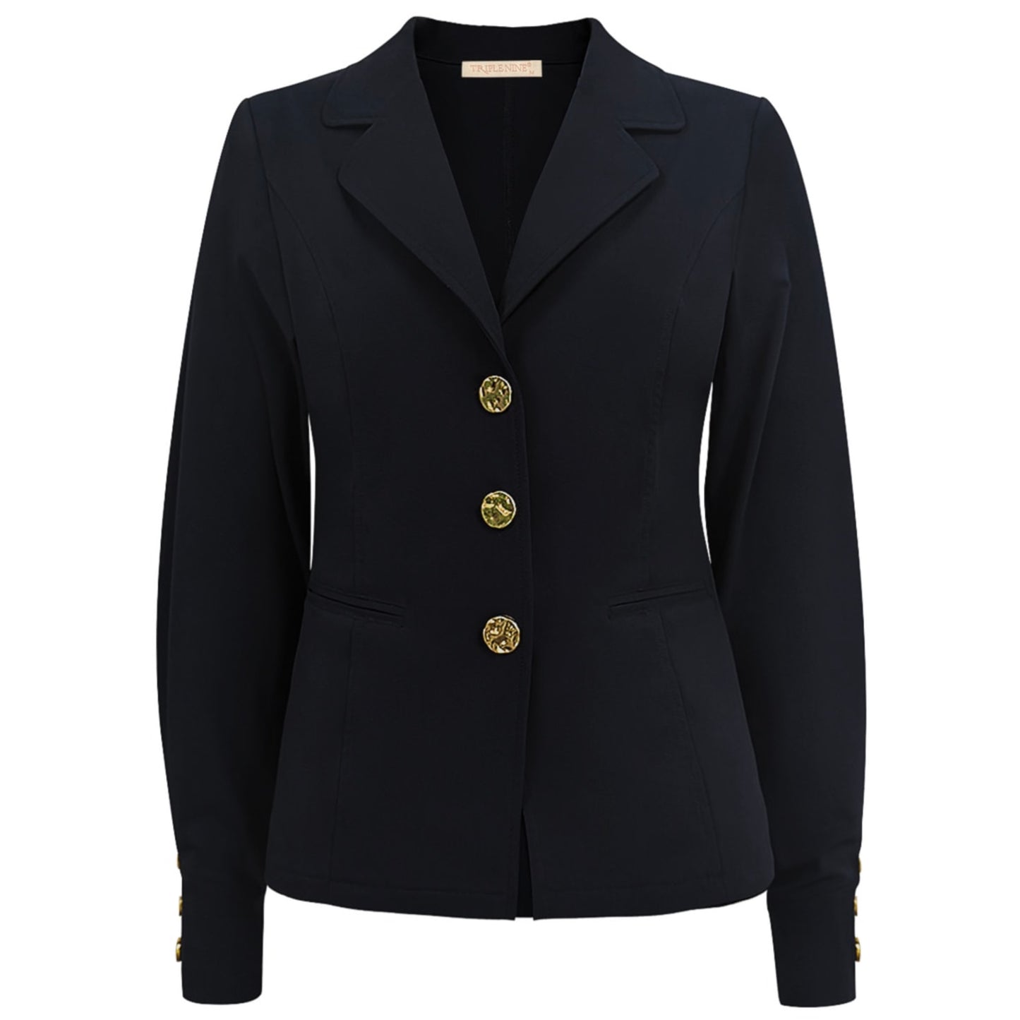 Triple Nine - Travel Blazer Amelie Zwart - 3904 - Peet kleding