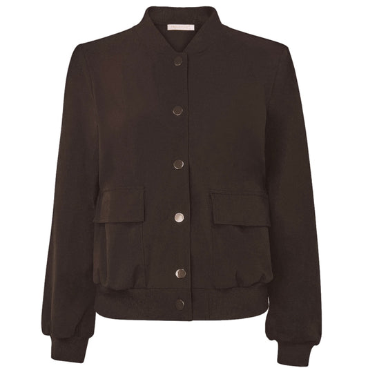 Triple Nine - Travel Bomber Kiki Donkerbruin - 91101 - Peet kleding