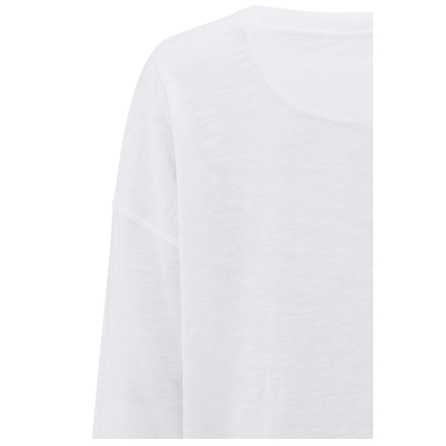 Yaya Sweater Melee Wit - Peet kleding