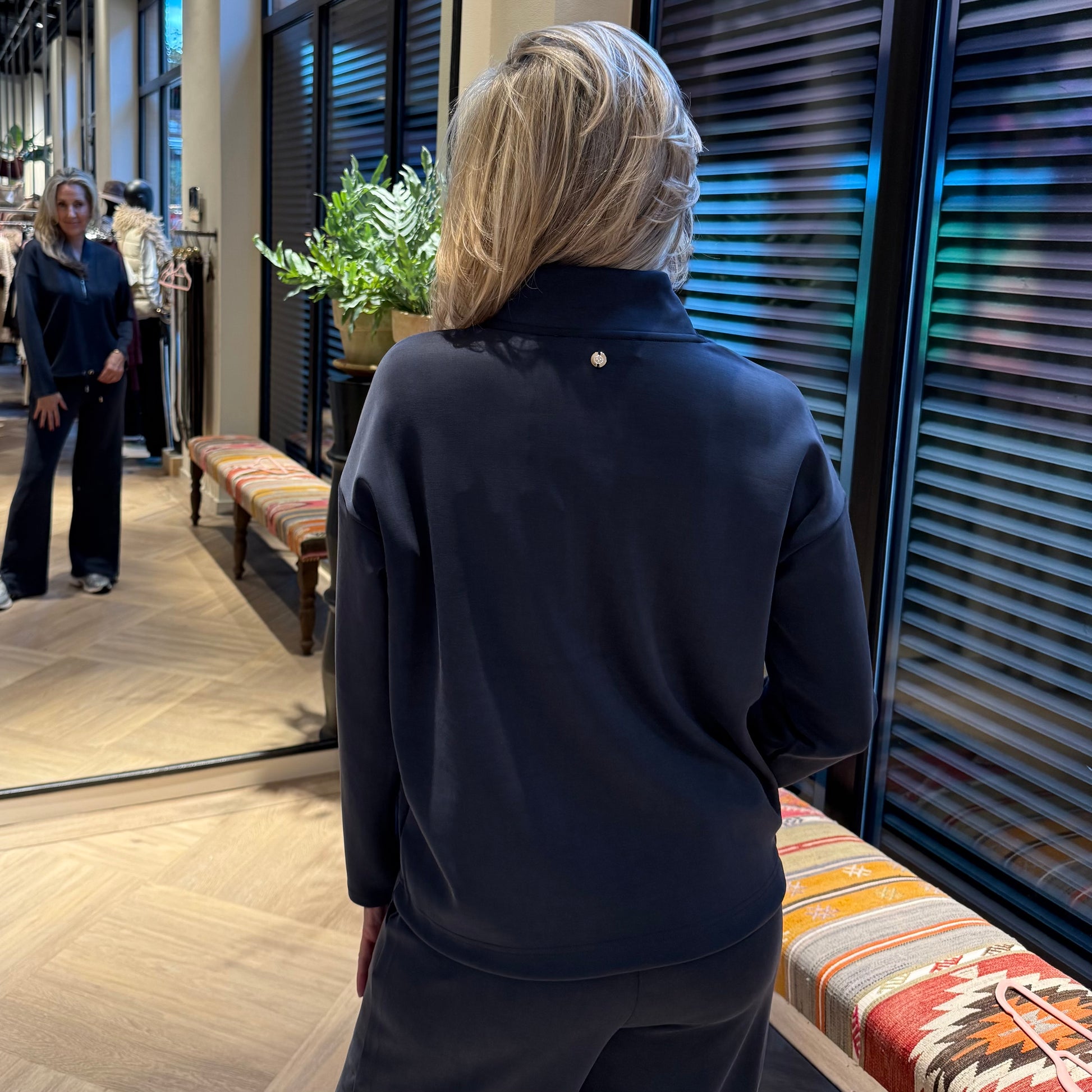 Rino & Pelle Sweater Dounia Night Grey - Peet kleding