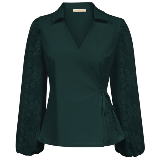 Triple Nine - Travel Top Mylene Groen - 6925 - Peet kleding