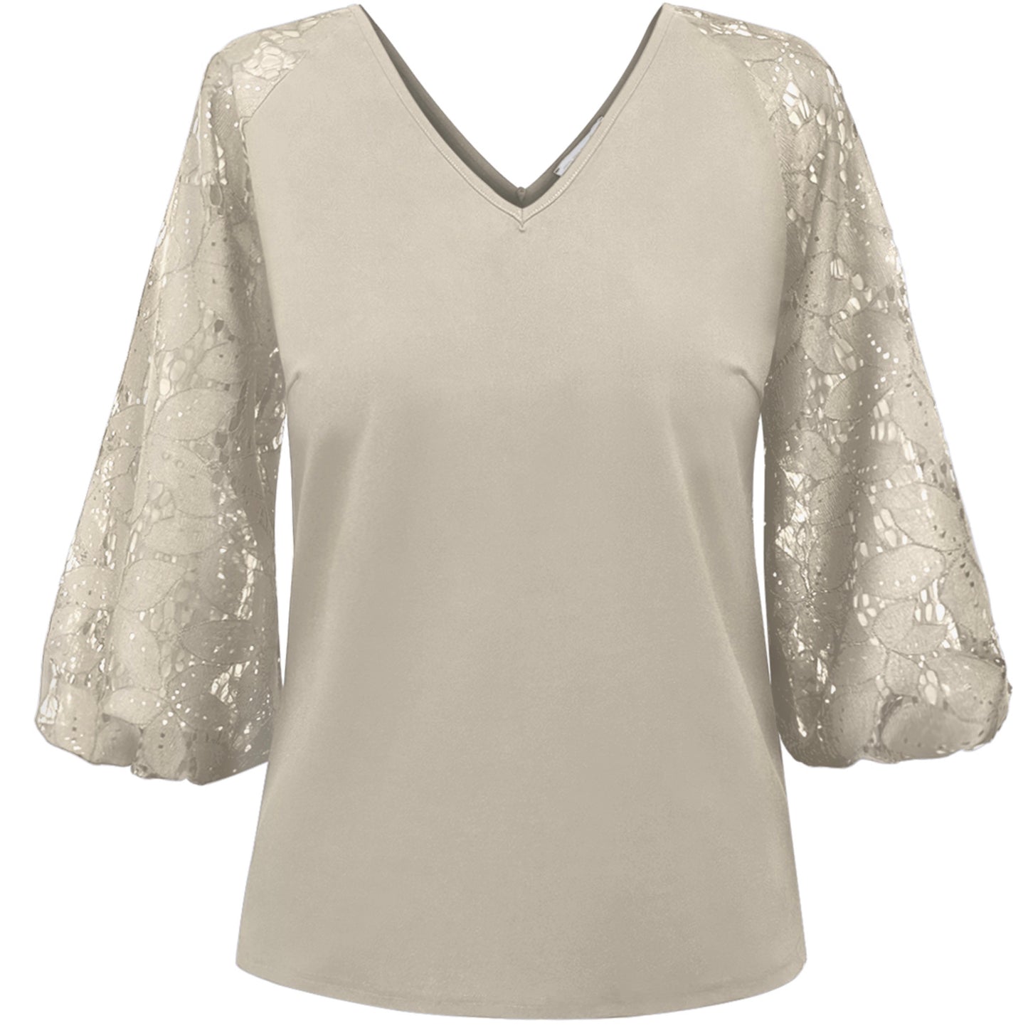 Triple Nine - Travel Top Vicky Beige - 6917 - Peet kleding