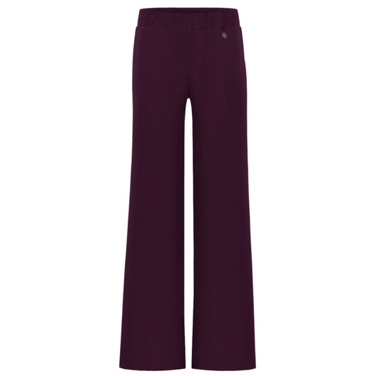 Triple Nine - Travel Broek Mirte Aubergine - 2701 - Peet kleding