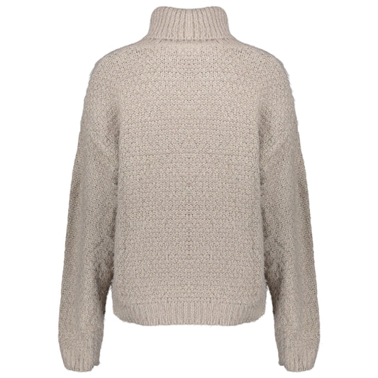 Geisha Trui Col Kabel Zand - Peet kleding