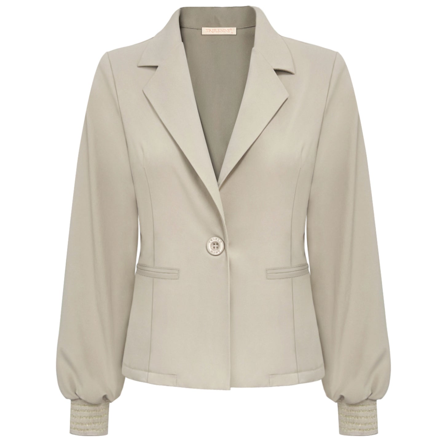 Triple Nine - Travel Blazer Golda Beige - 3907 - Peet kleding