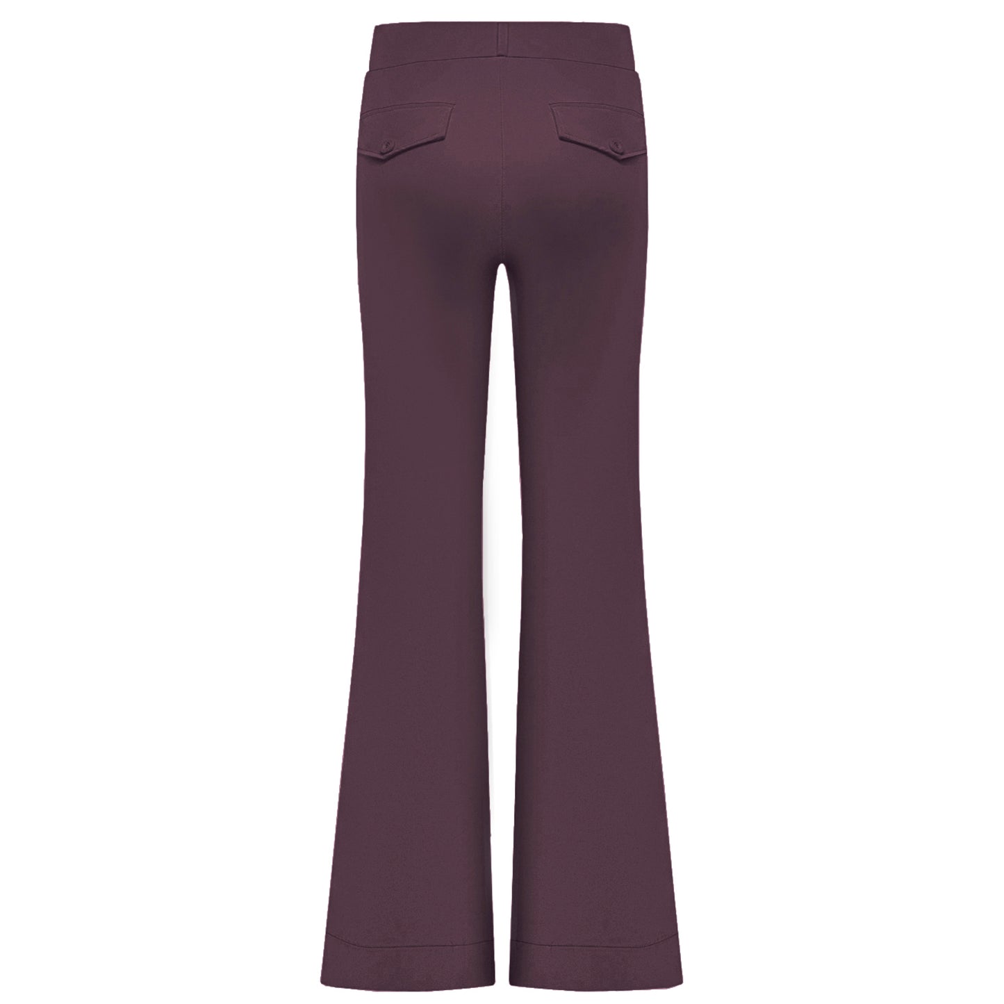 Triple Nine - Travel Broek Fleur Aubergine - 2301 - Peet kleding