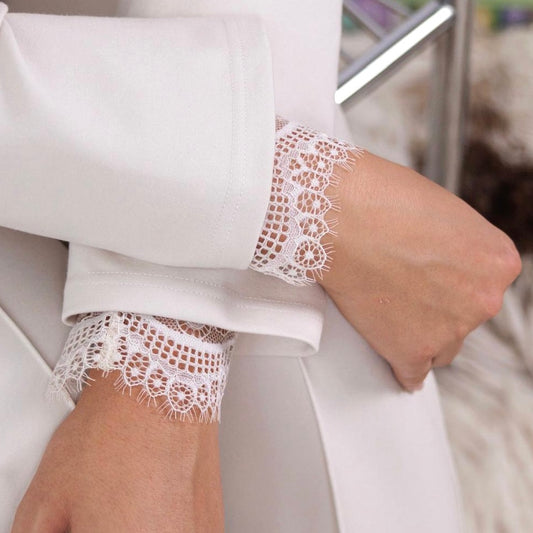 Triple Nine - Cashmere Top Lou Lou Creme - 9003 - Peet kleding