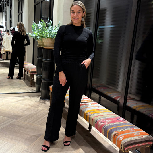 Azzurro Top Glam Zwart - Peet kleding