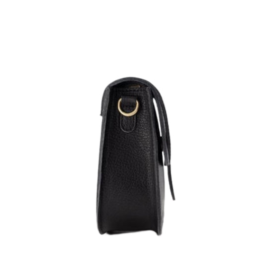 Tas Maan Leder Zwart - Peet kleding