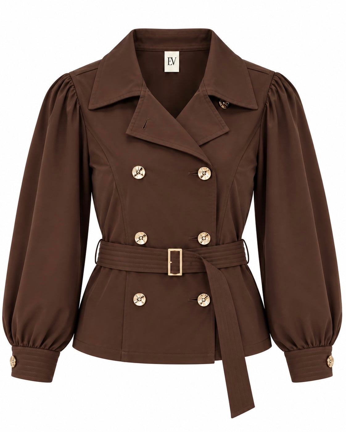 Triple Nine - Travel Jas Trench Donkerbruin - 92414