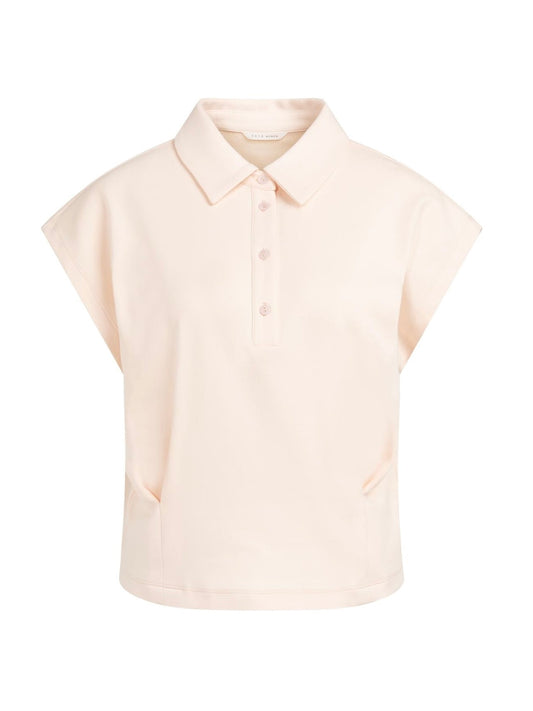 Yaya Jersey Blouse Peach - Peet kleding