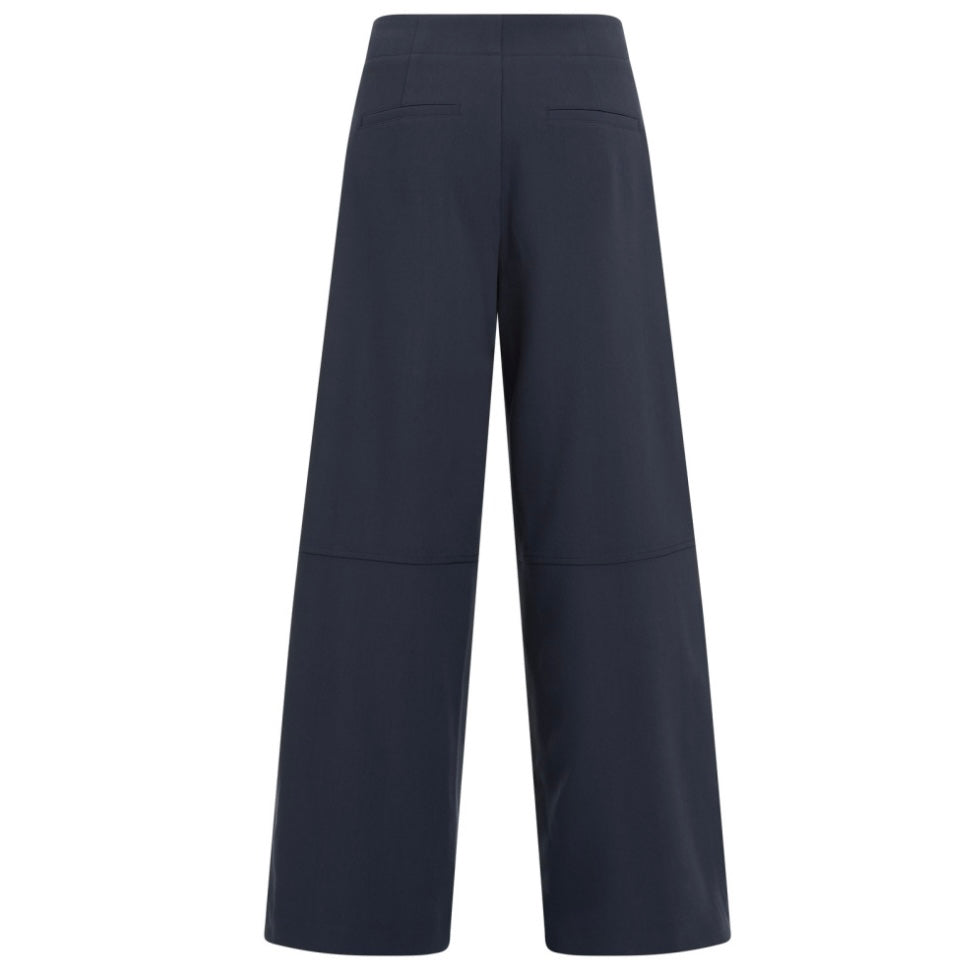 Yaya Hoge Broek Streep Blauw - Peet kleding