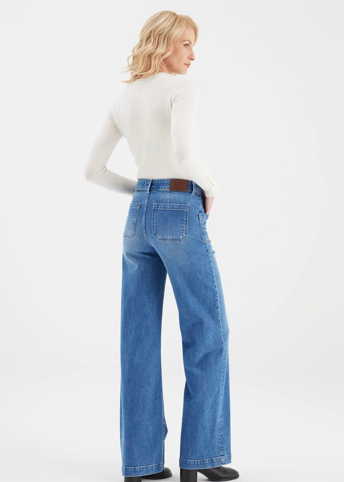 COJ Jeans Mira Medium Blue - Peet kleding