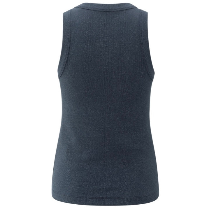 Yaya Singlet Rib Blauw - Peet kleding