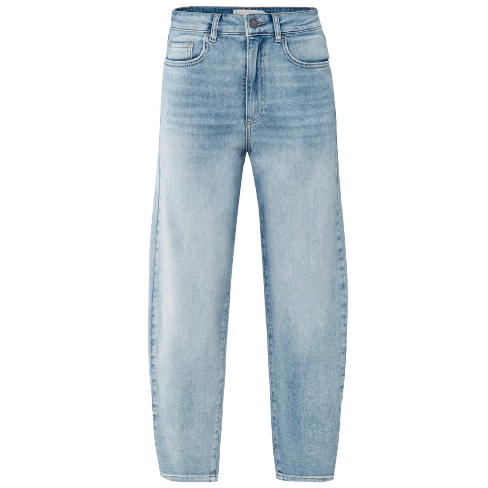 Yaya Wide Jeans Lichtblauw - Peet kleding