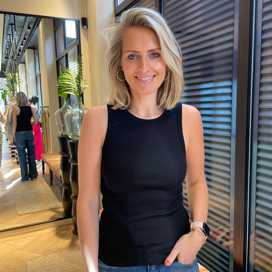 COJ Singlet Liv Zwart - Peet kleding