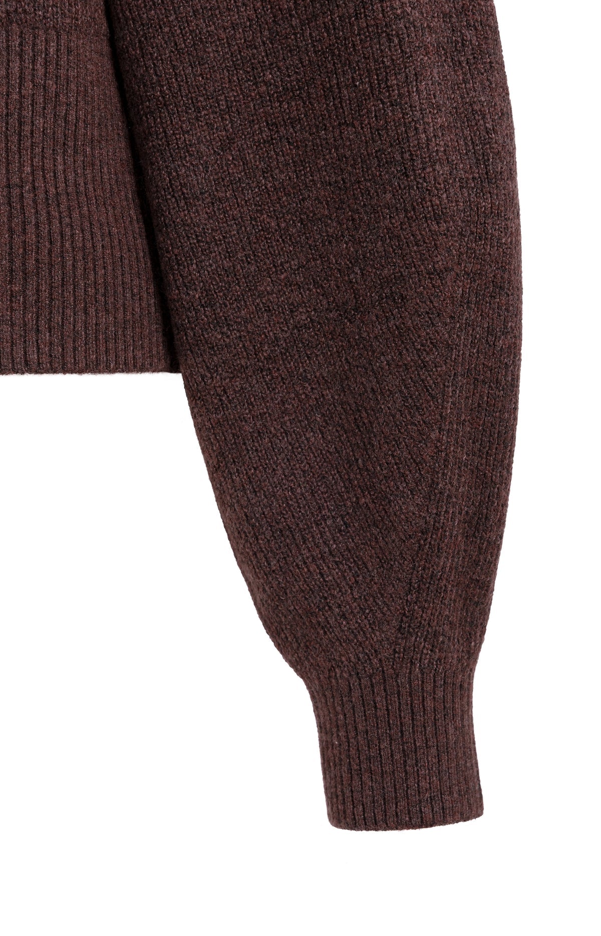 Yaya Trui Chocolat Red Melange - Peet kleding