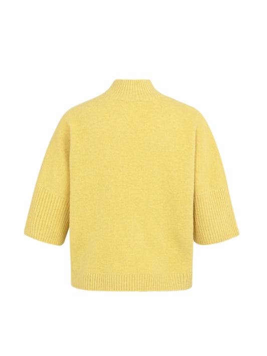 Yaya Turtle Trui 3/4 Geel