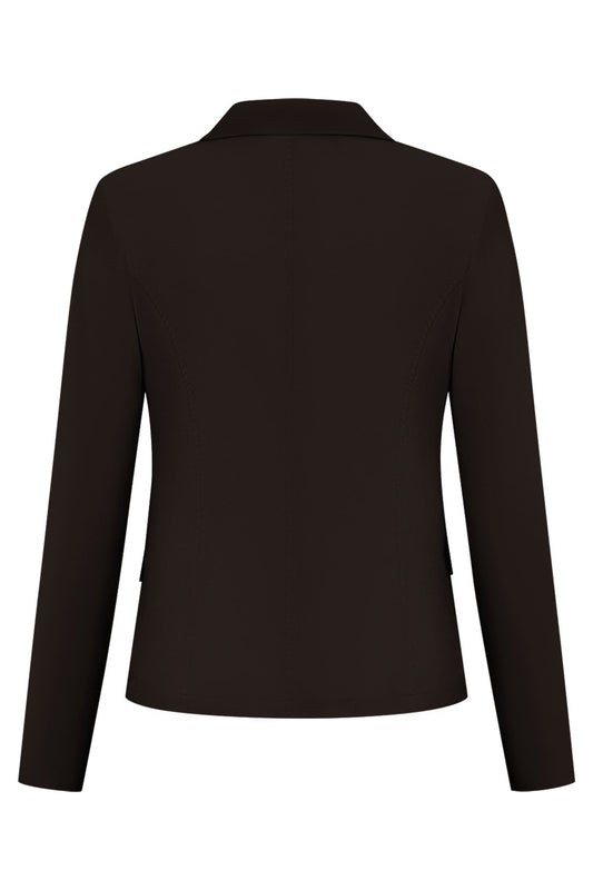 Triple Nine - Travel Blazer Francis Donkerbruin - 3101 - Peet kleding
