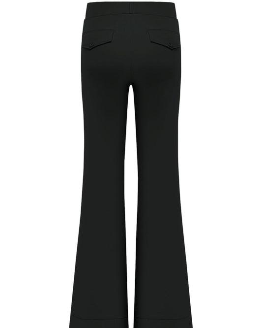 Triple Nine - Travel Broek Fleur Zwart - 2301 - Peet kleding