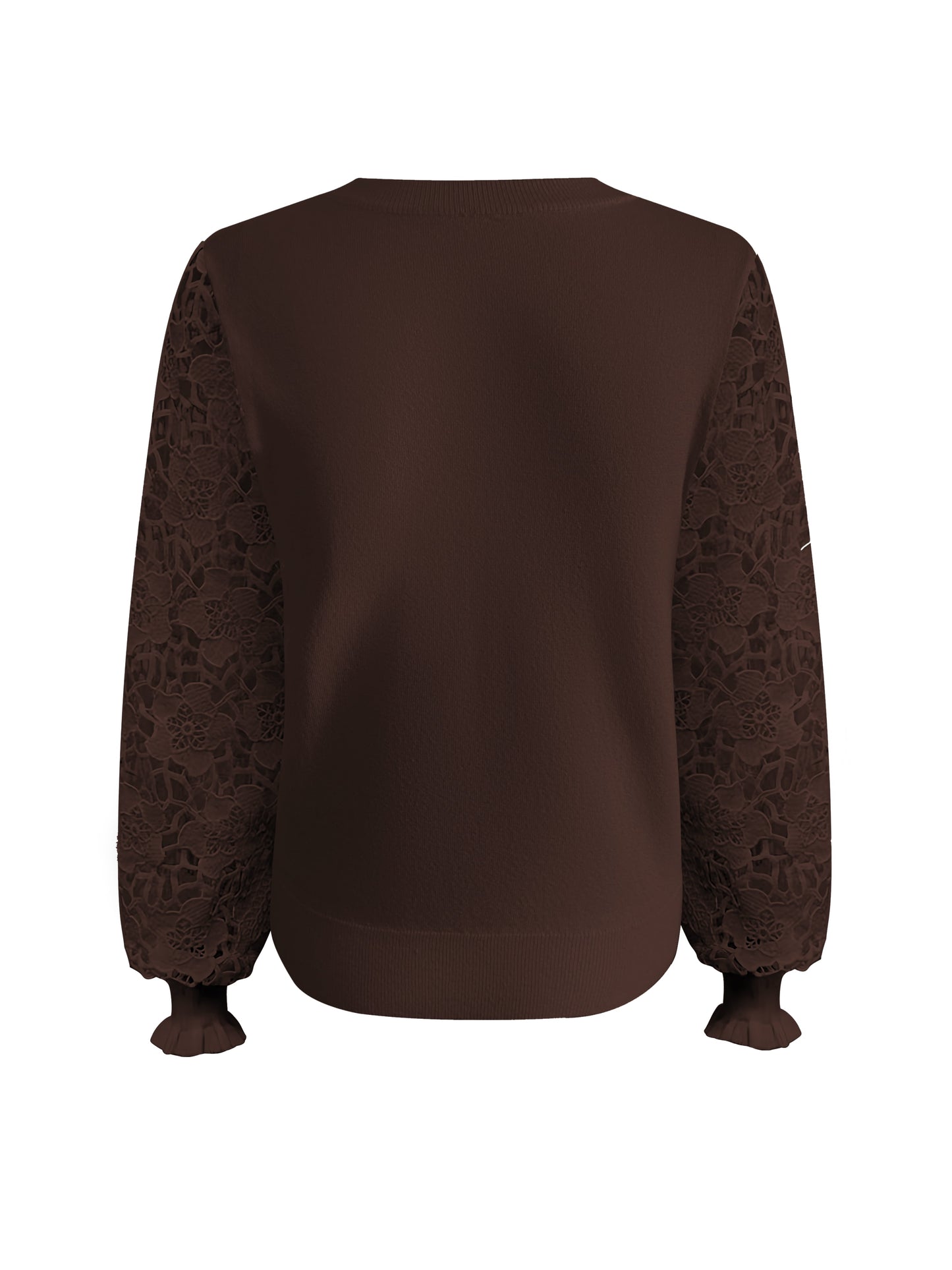 Triple Nine - Trui Louise Donkerbruin - 9006 - Peet kleding