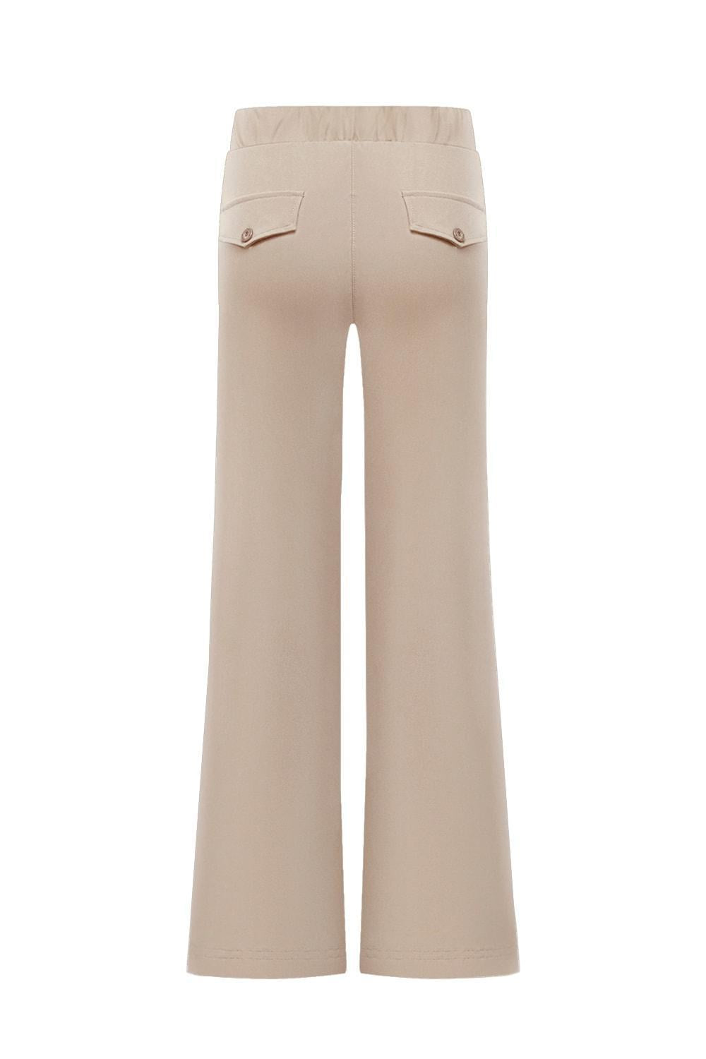 Triple Nine - Travel Broek Mirte Beige - 2701 - Peet kleding