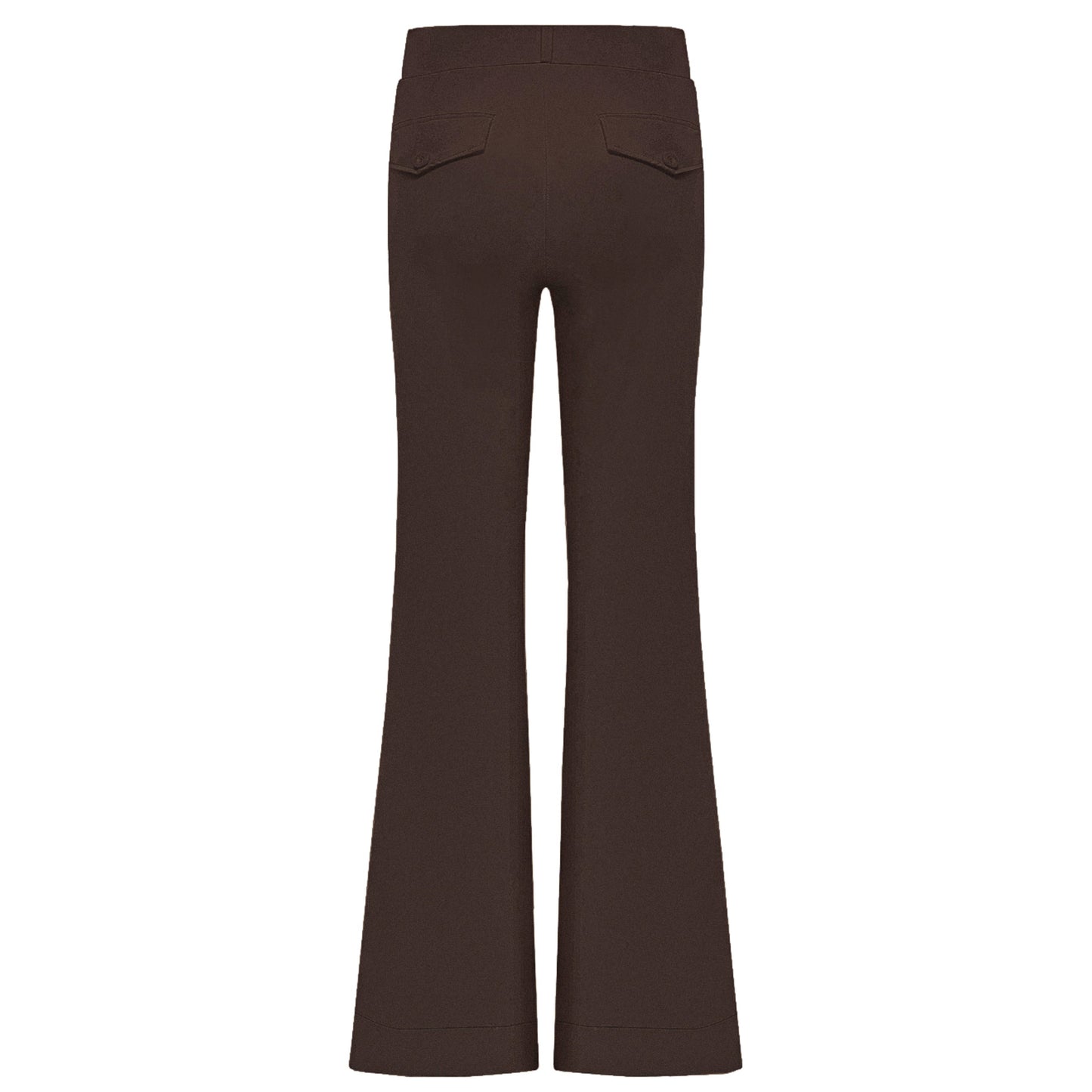 Triple Nine - Travel Broek Fleur Donkerbruin - 2301 - Peet kleding