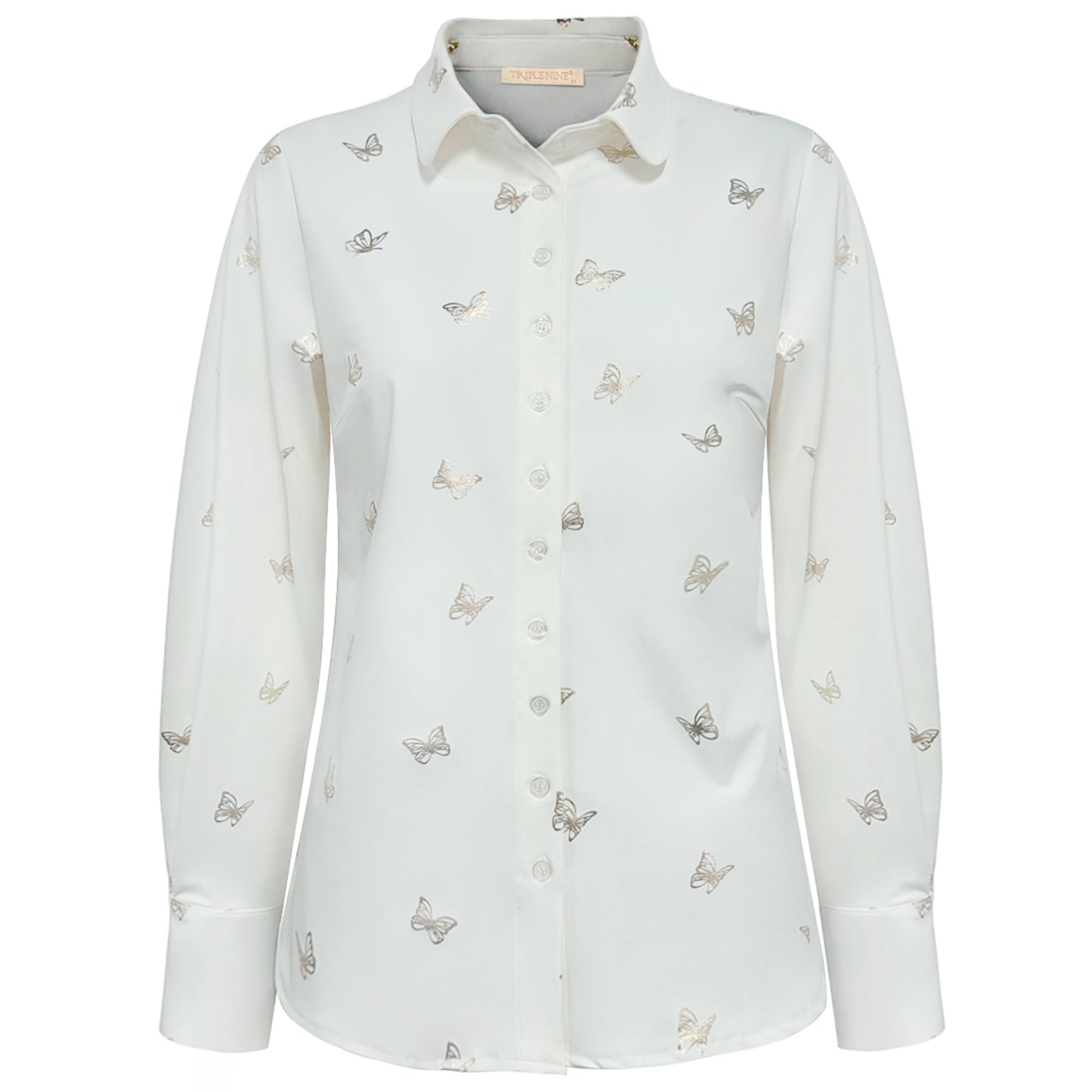 Triple Nine - Travel Blouse Eveline Wit - 5927 - Peet kleding