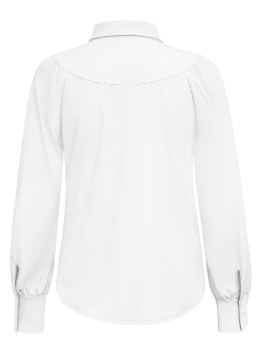 Triple Nine - Travel Blouse Moon Wit - 5919 - Peet kleding