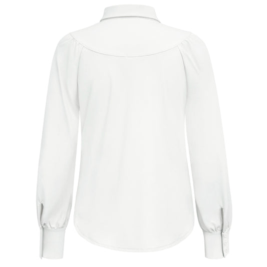 Triple Nine - Travel Blouse Moon Wit - 5919 - Peet kleding