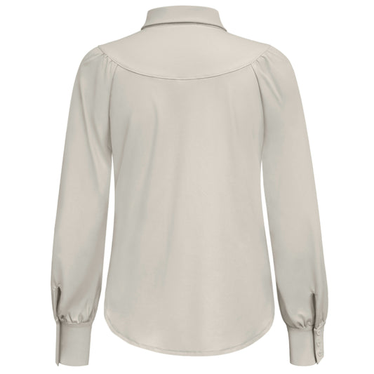 Triple Nine - Travel Blouse Moon Beige - 5919 - Peet kleding