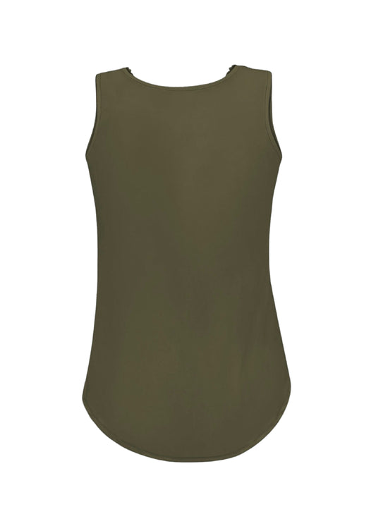 Triple Nine - Travel Top Marly Olijfgroen - 6913 - Peet kleding