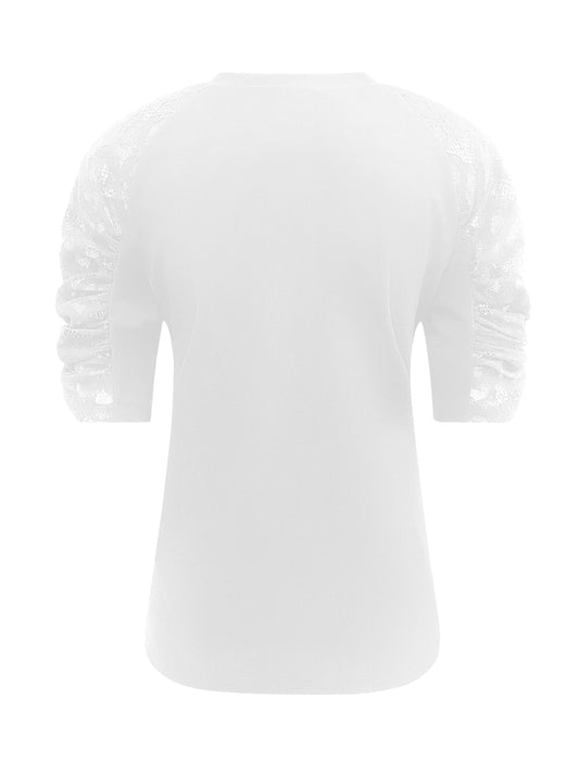 Triple Nine Travel Top Ruth Wit - 6949 - Peet kleding