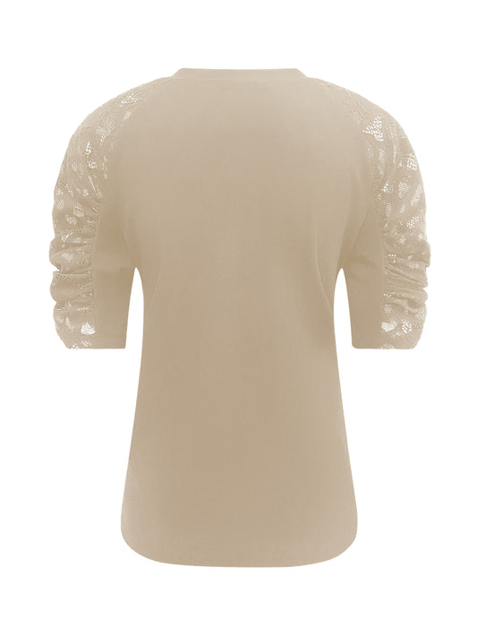 Triple Nine Travel Top Ruth Beige - 6949 - Peet kleding