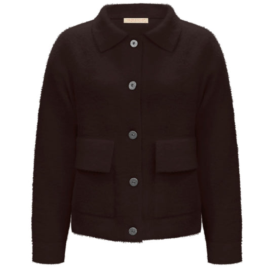 Triple Nine - Fluffy Vest Benchi Donkerbruin - 9002 - Peet kleding