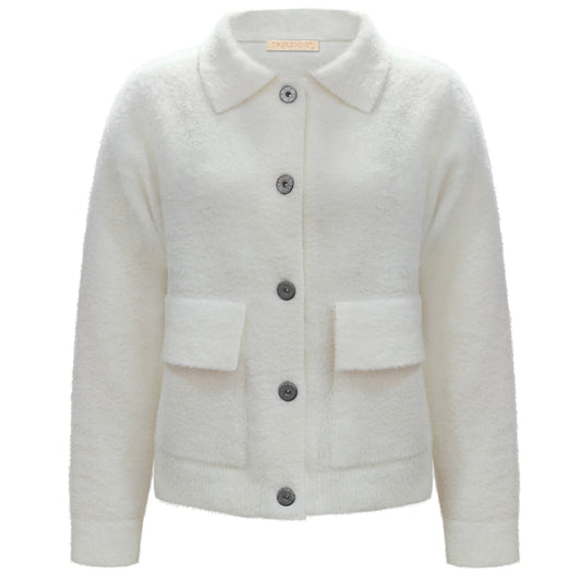 Triple Nine - Fluffy Vest Benchi Creme - 9002 - Peet kleding