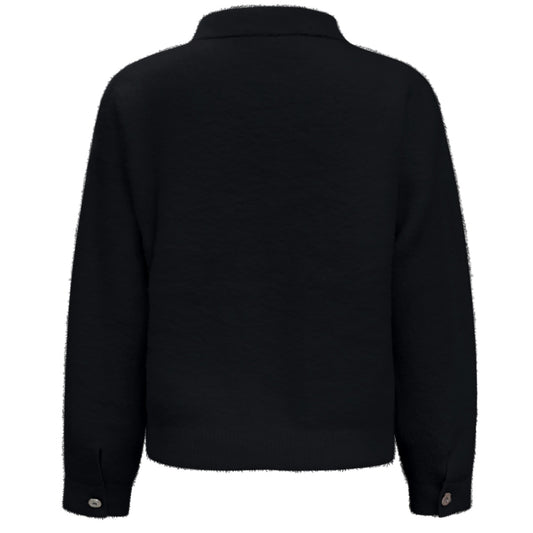 Triple Nine - Fluffy Vest Benchi Zwart - 9002 - Peet kleding