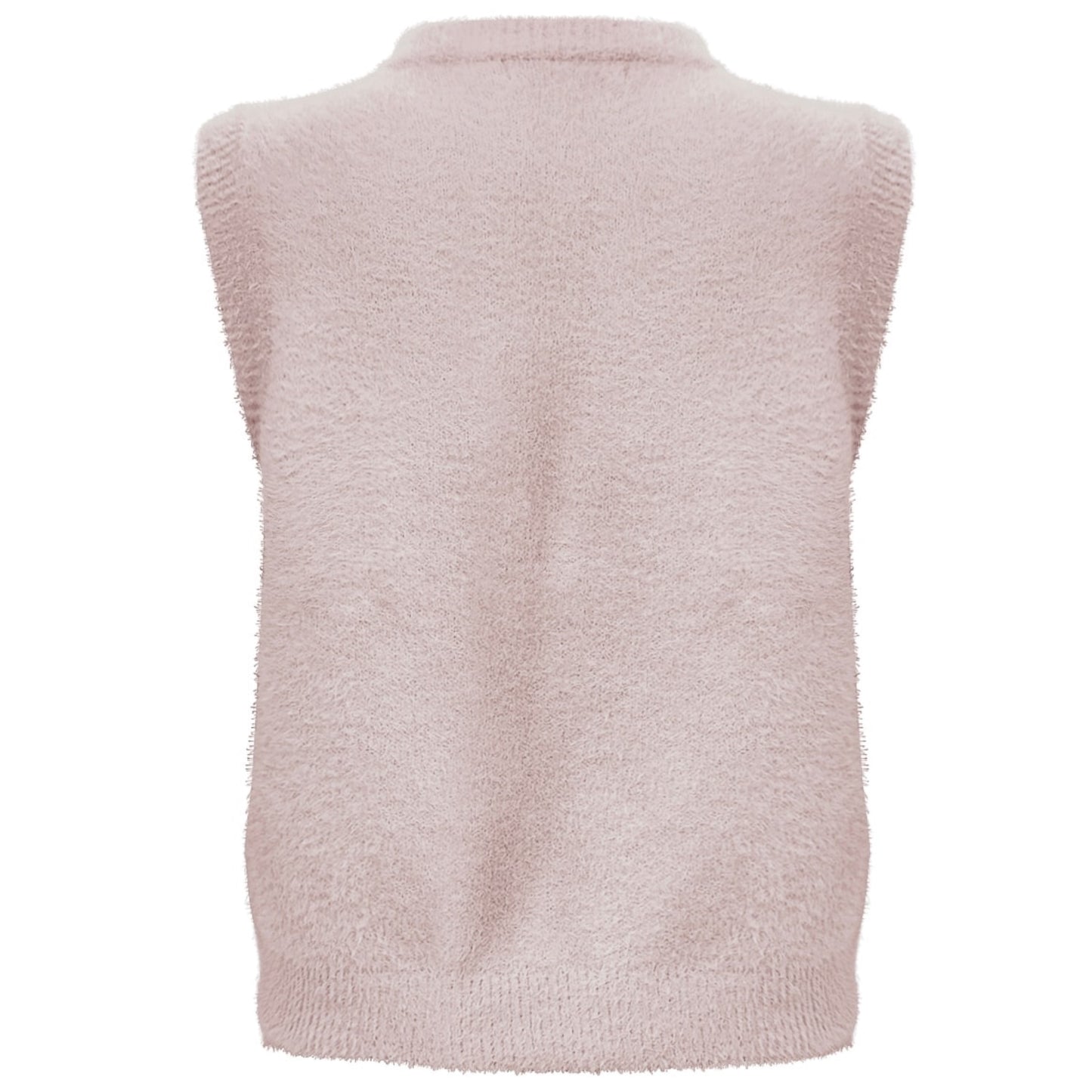 Triple Nine - Fluffy Gilet Inky Lichtroze - 9001 - Peet kleding