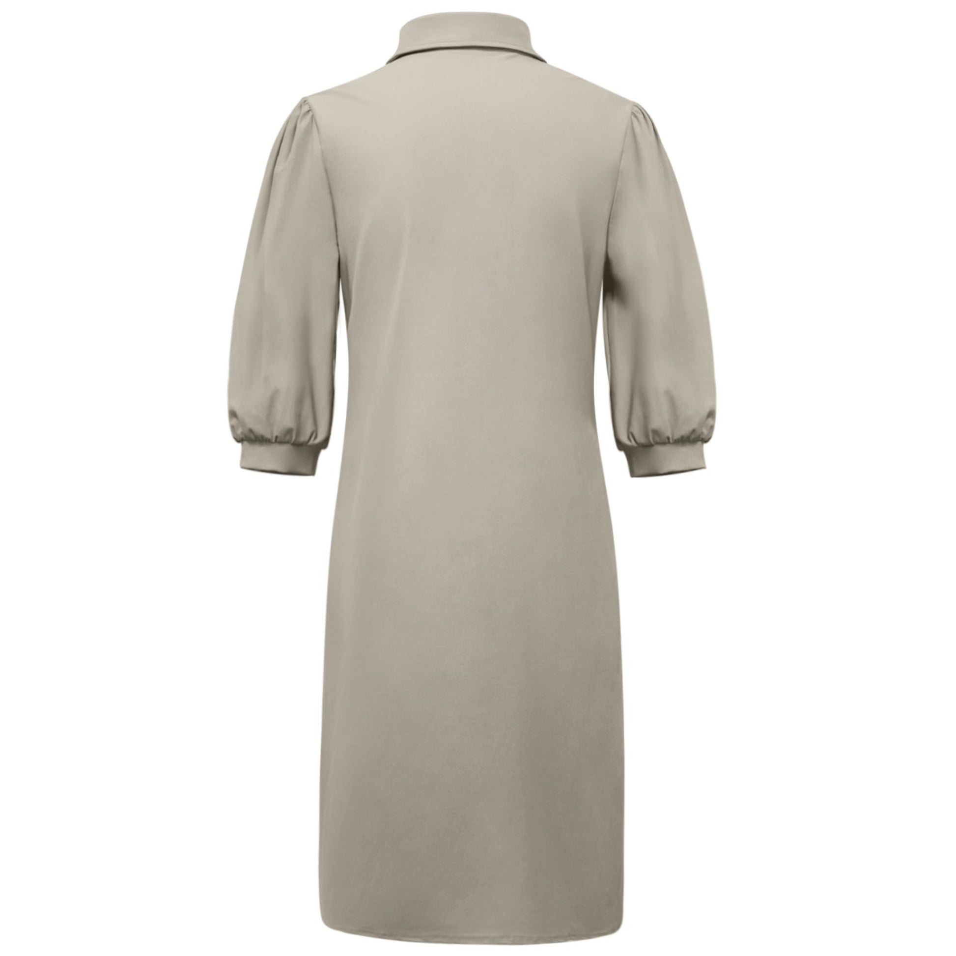 Triple Nine - Travel Jurk Amy Beige - 51803 - Peet kleding