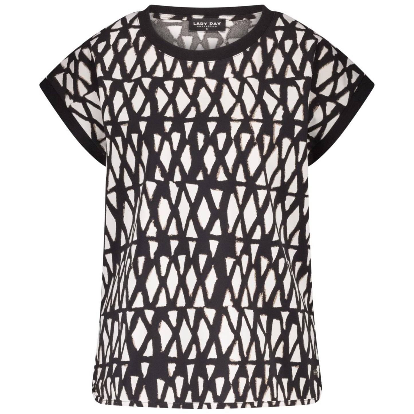 Lady Day Shirt Hannah Print - Peet kleding