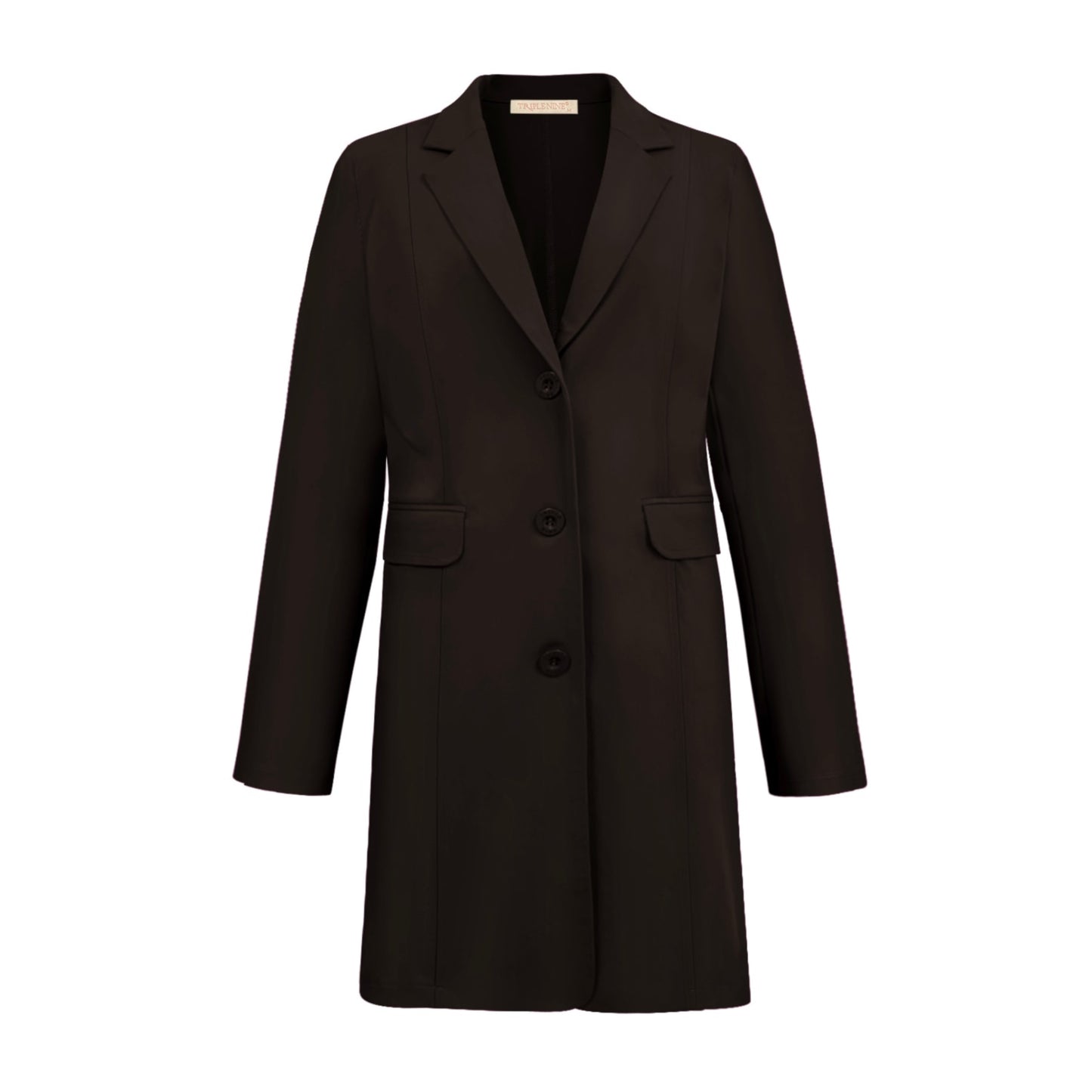 Triple Nine - Travel Blazer Jerney Donkerbruin - 3201 - Peet kleding