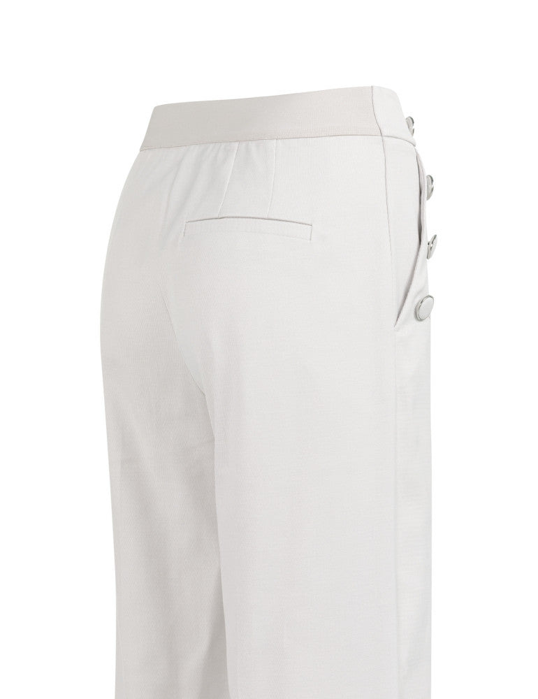 Yaya Pantalon Knoop Zacht Lila - Peet kleding