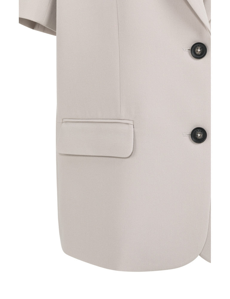 Yaya Blazer 3/4 Zacht Lila - Peet kleding