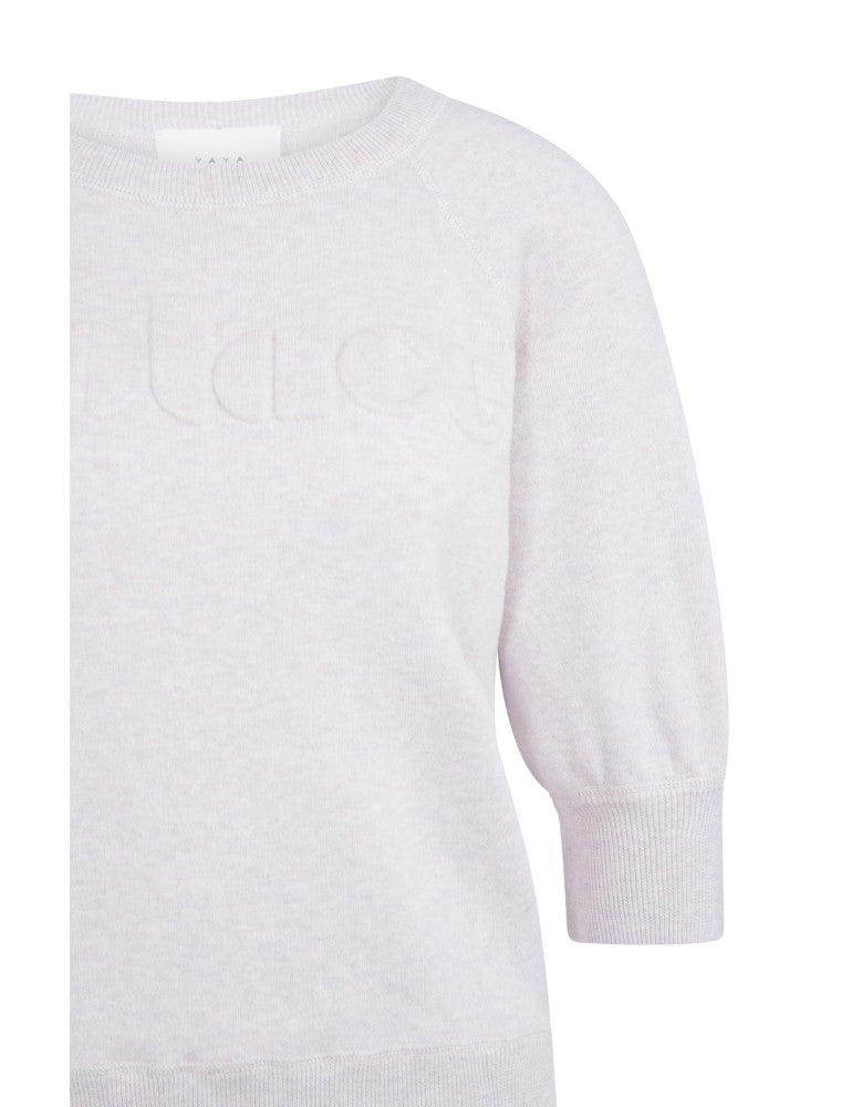 Yaya Sweater Solace Zacht Lila - Peet kleding
