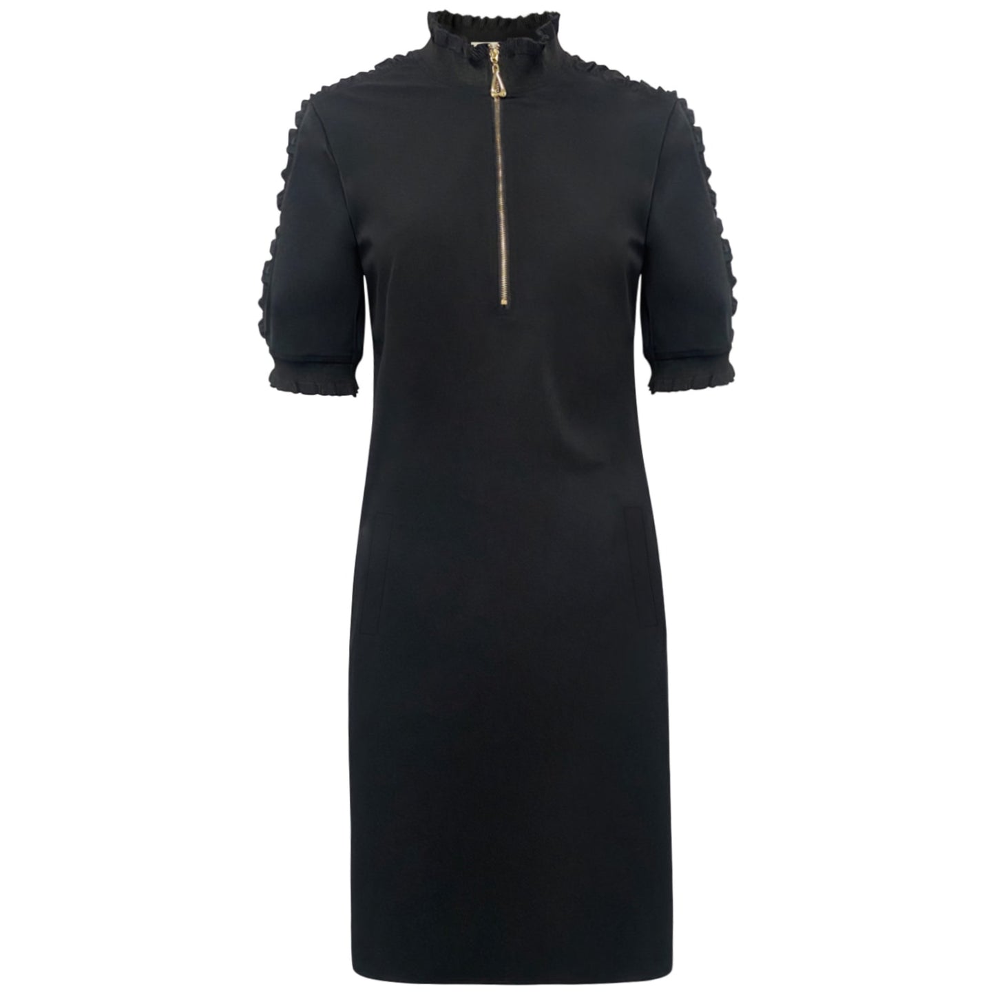 Triple Nine - Travel Jurk Mare Zwart - 51804 - Peet kleding