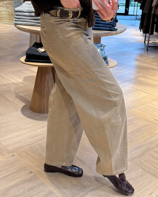 Jeans Forza Barrel Camel - Peet kleding