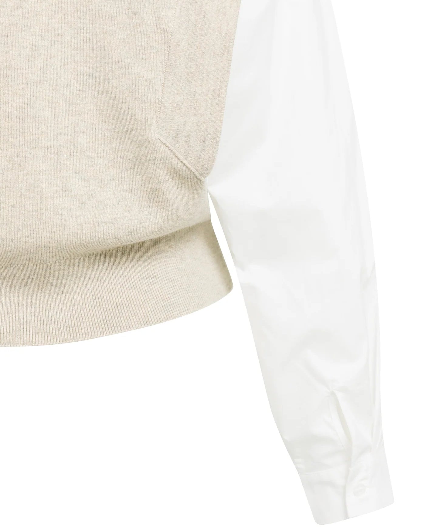Yaya Trui Manchetten Light Beige