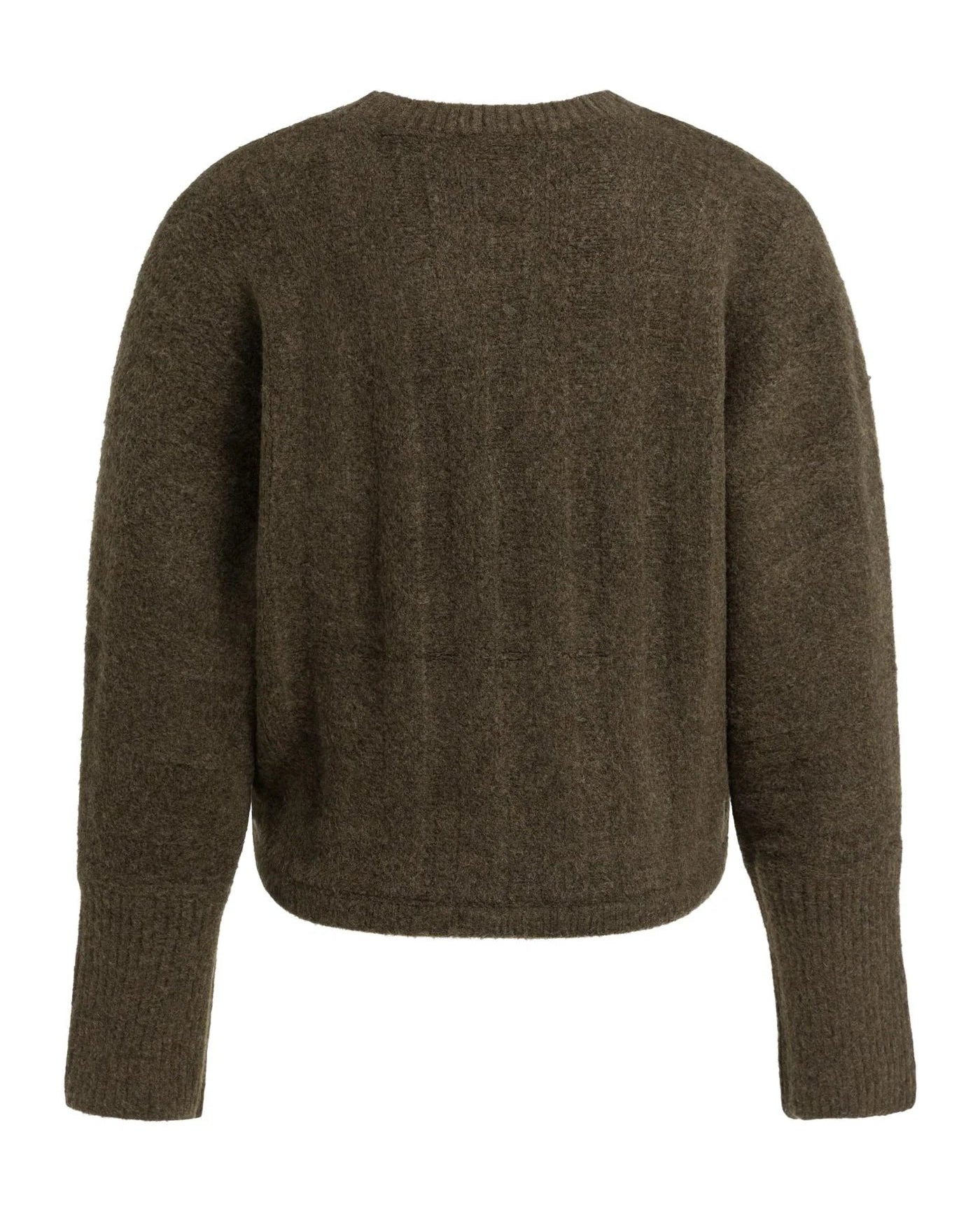 Yaya Sweater Batwing Slate Black Brown Melange